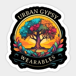 Urban Gypsy Wearables – Vibrant Tree Sticker